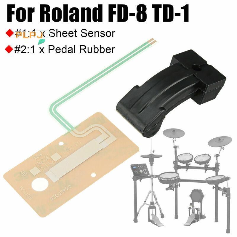 PLPJ 1 ชุดสําหรับ Roland กลอง FD-8 TD-1 TD-9 TD-11 TD-15 TD-17 TD 1 9 11 15 17 Hi หมวกแผ่น Sensor Ac