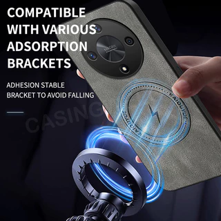 เคสโทรศัพท์ Honor X9b X9C สมาร์ท X9d 4G 5G 2025 เคสโทรศัพท์แม่เหล็กกันกระแทกสีสันป้องกันปกหลัง