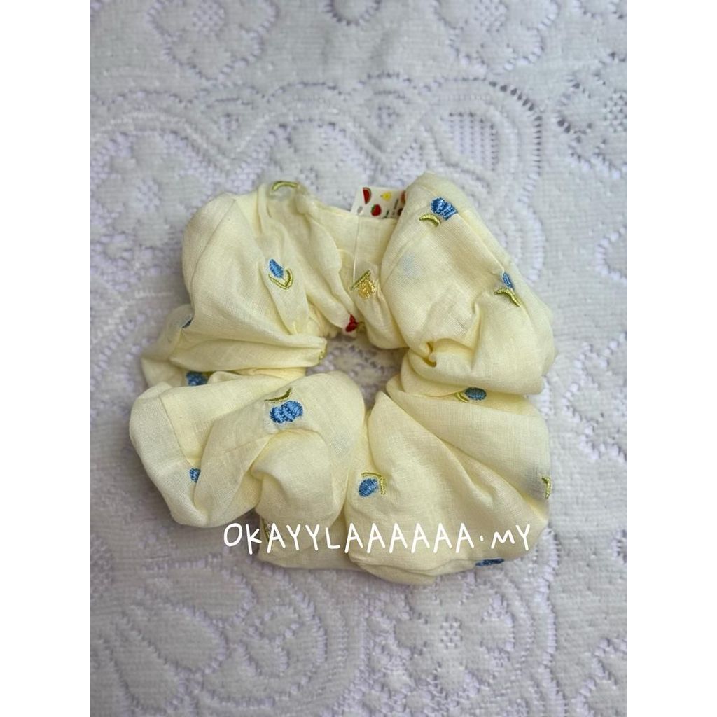 A76 Cross Star Star Star Dragon Dragon Dragon Dragon Dragon TUFFY ขนาดใหญ่ Scrunchy