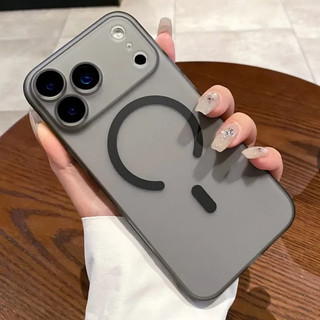 Hard Matte Magnetic Clear เคส for IPhone 17 Pro Max 11 14 13 15 16 12 Air 17promax 15promax 16promax เคสโทรศัพท์มือถือ