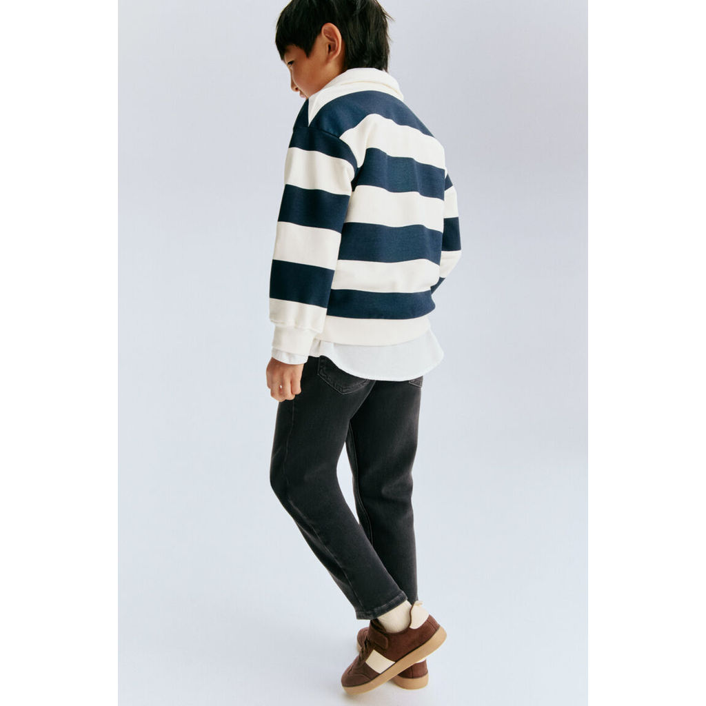H&M(เอชแอนด์เอ็ม) กางเกงยีนส์ Slim Fit นุ่มสุดๆ Boys Super Soft Slim Fit Jeans 1168030_8