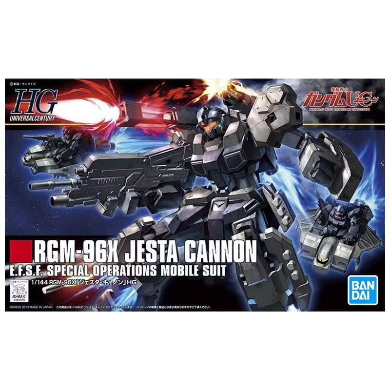 GUNDAM HG HGUC 1/144 JESTA CANNON JESTA CANNON อะนิเมะสินค้าของสะสมประกอบของขวัญ