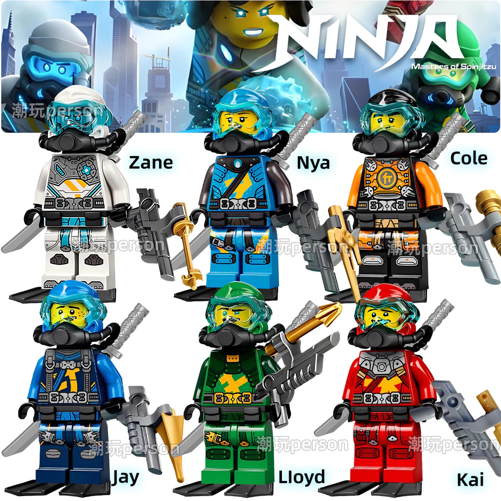 เลโก้ Ninjago Lloyd Master Dragon Rise 71809 thumbnail 9