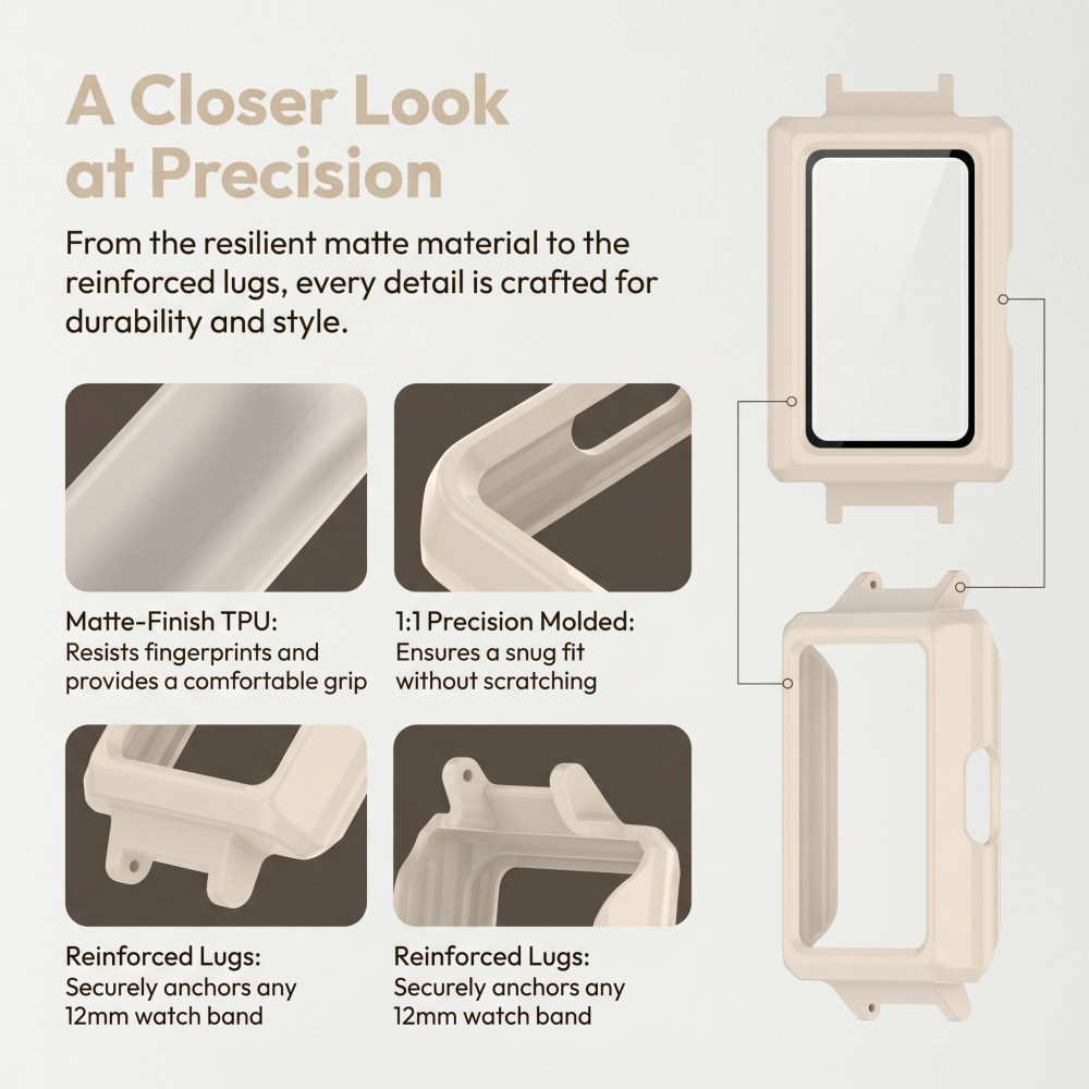 กรณี PC รู for Huawei Band 11 11 Pro ปกป้องกันหน้าจอ for รูปที่ 7