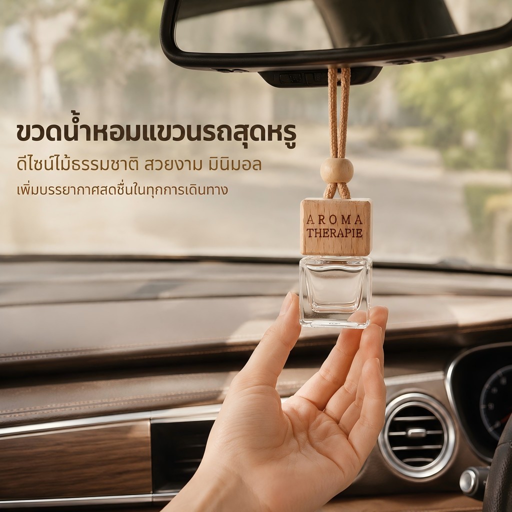 🔥ร้านคนไทย!🔥ขวดน้ำหอมรถยนต์ ขนาด8ml ขวดน้ำหอมเปล่า ปรับอากาศในรถ car perfume bottle แบ่งน้ำหอม