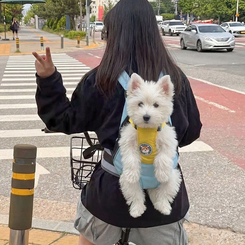 Pet Outing Bag Portable Dog Backpack Backpack Lightweight Large Capacity Dog Walking Bag Social Dog