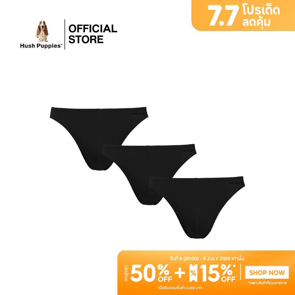 Hush Puppies UNDERWEAR ชุดชั้นในชาย รุ่น HU H1B005 - สีดำ