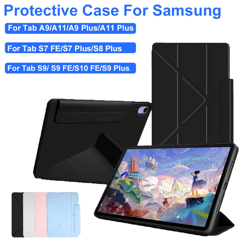 เคสแท็บเล็ตสำหรับ Samsung Tab A9 A11 A9 Plus A11 Plus S9 S9 FE S10 FE S7 FE S7 Plus S8 Plus S9 Plus A8 S6 Lite เคสแบบบาง