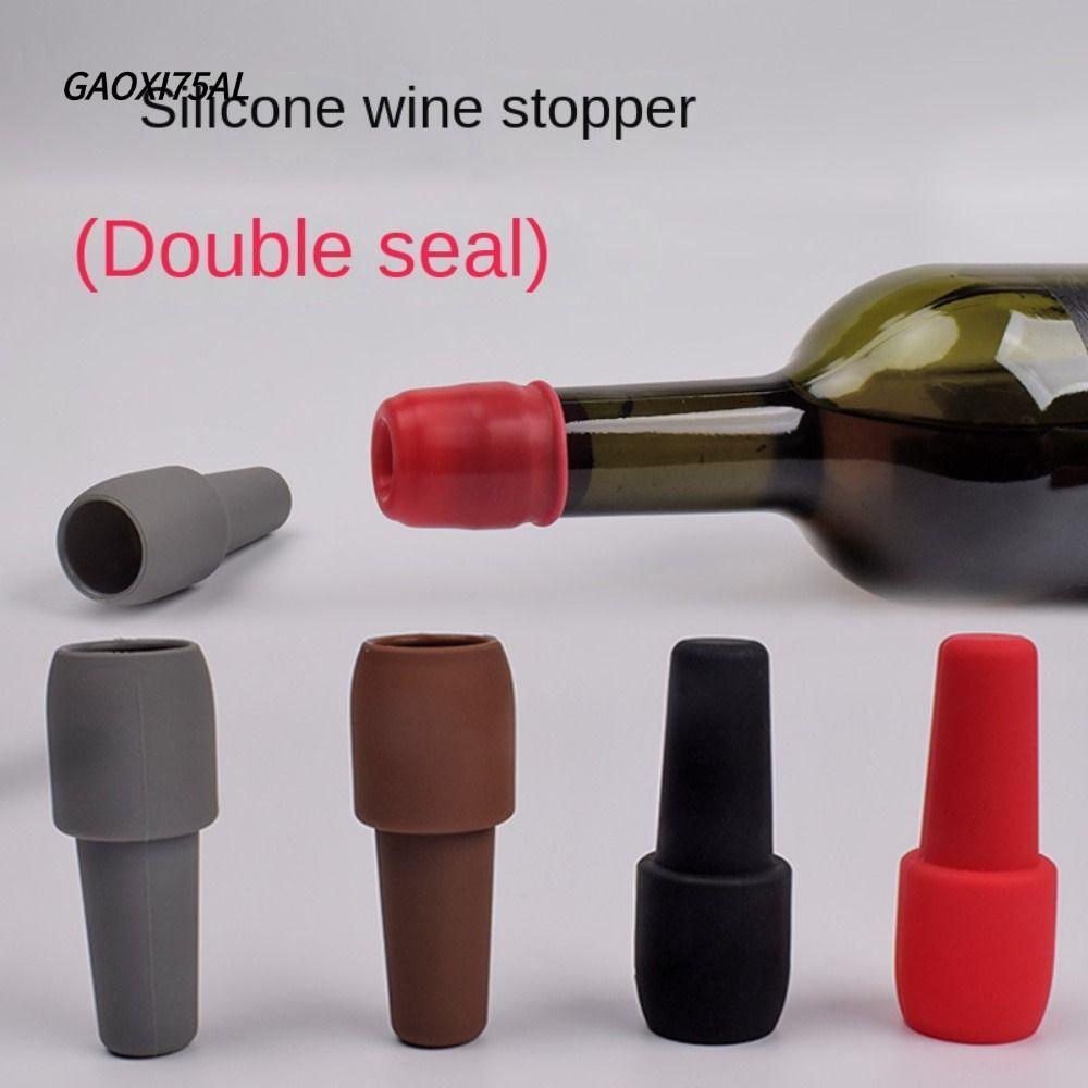 GAOXI75AL 1/5PCS เครื่องซีลเครื่องดื่ม, Sparkling Reusable Drink Bottle Stopper, ซิลิโคนครัวเครื่องมือซิลิโคนดื่ม Stopper