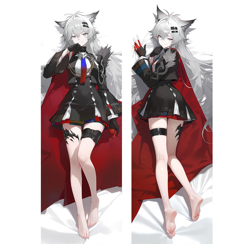 Arknights Endfield Lappland อะนิเมะคอสเพลย์ Dakimakura สาวเซ็กซี่กอดหมอนกรณี Otaku ฝาครอบเบาะผ้าปูที่นอน 50*150 ซม.