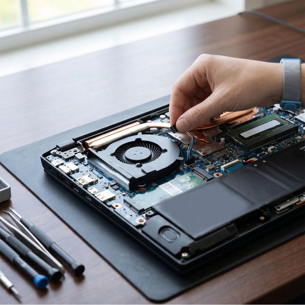 Fabater พัดลมระบายความร้อน CPU ทดแทนสําหรับ Pavilion Gaming L77560 001 L77558 L72702 แล็ปท็อปเสียงรบ