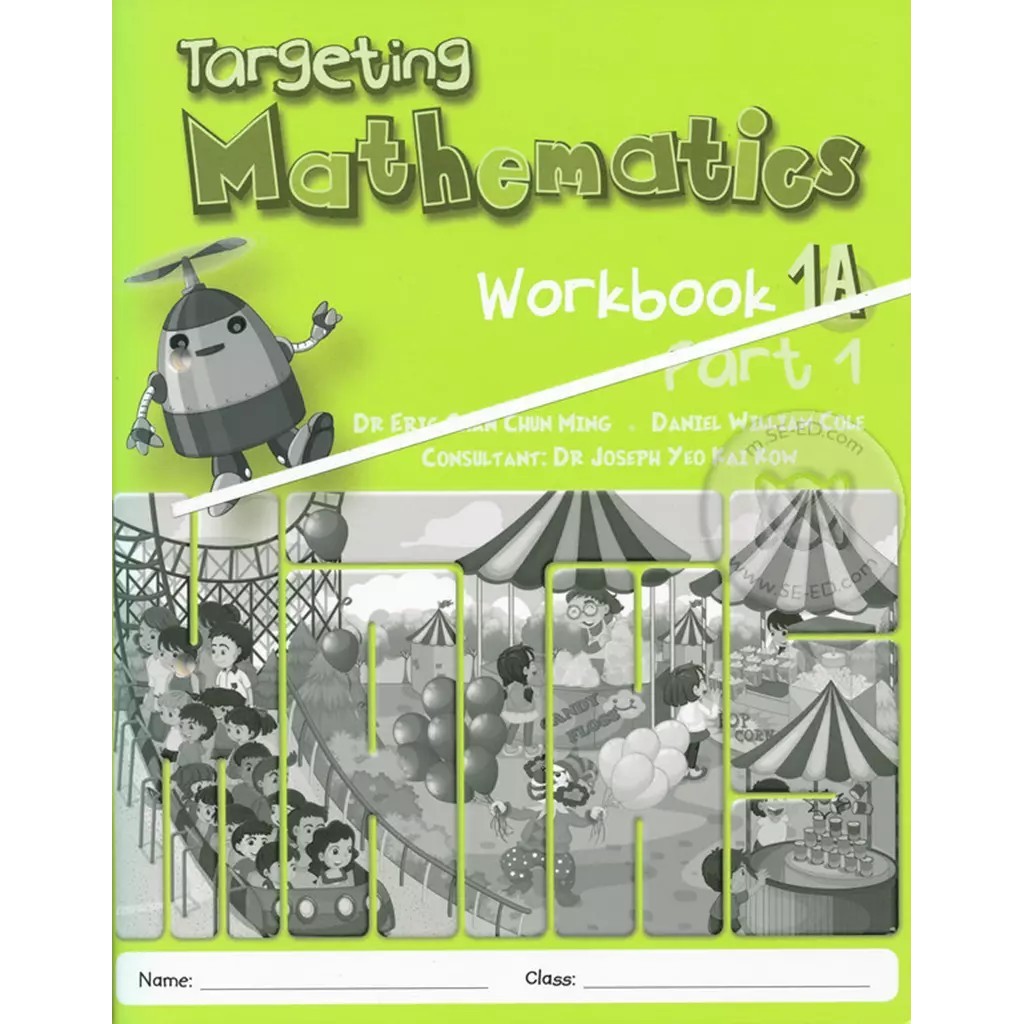 Bundanjai (หนังสือ) Targeting Mathematics 1A Part 1 : Workbook - St.Gabriel's Foundation Edition (P)