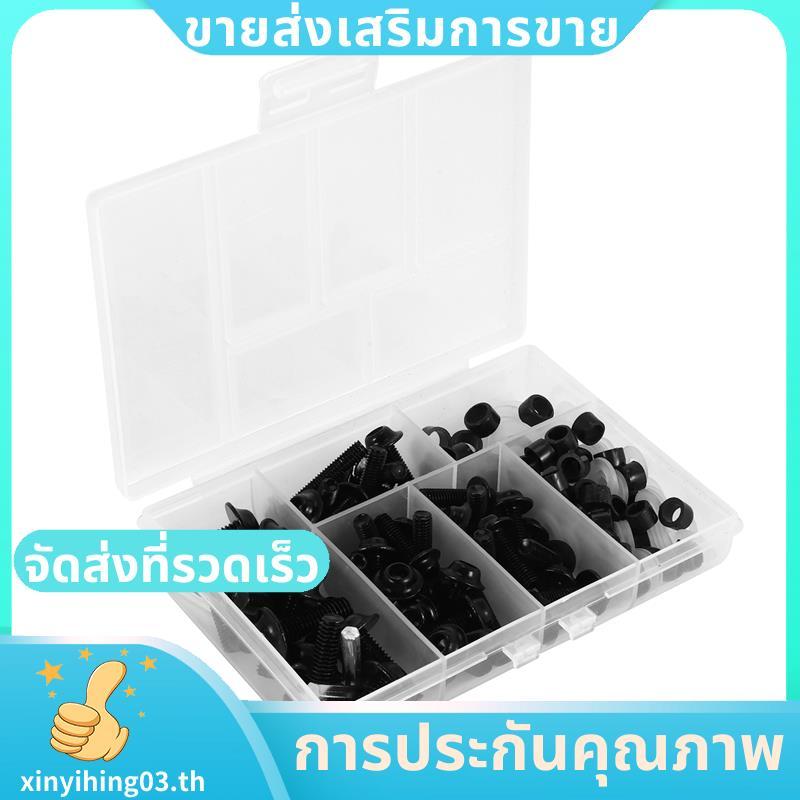 158PCS Universal รถจักรยานยนต์ Fairing สกรูถั่วชุด Moto Body Work Bolts สําหรับ YZF R1 R6 R3 2004- 2