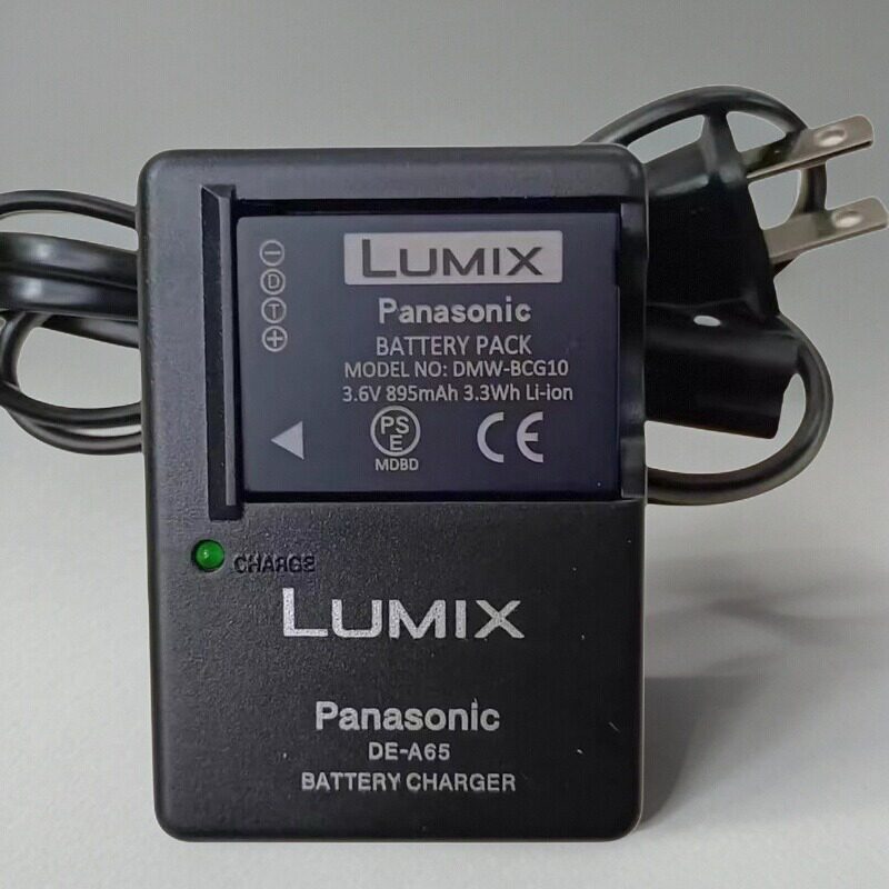 เหมาะสําหรับ Panasonic DMW-BCG10E แบตเตอรี่ ZS1 ZS3 ZS5 ZS7 ZS10 ZS20GK ZR3 Charger
