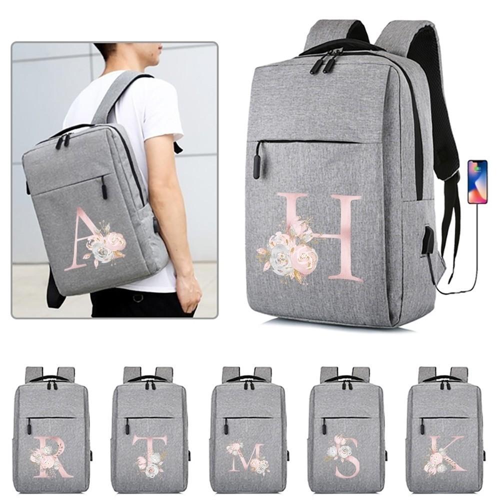ใหม่ Multi-Function College School Bag Laptop Backpack School Office Work Outdoor Men Women Backpack