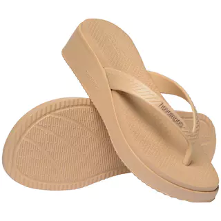 HAVAIANAS รองเท้าแตะ High Platform Golden Gold 415015005701F_S6GDXX