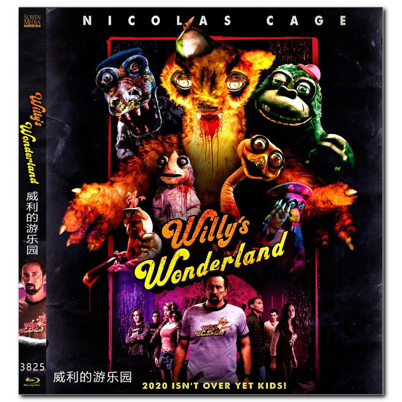 [ภาษาอังกฤษ] Blu-ray HD Movie 4K UHD 1080Ps HD Willys Wonderland