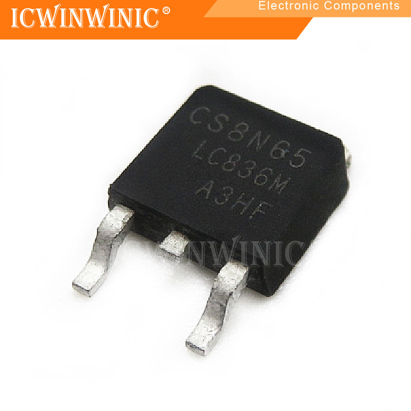 5 ชิ้น CS8N65AO CS8N65 TO-252 IC วงจรรวม
