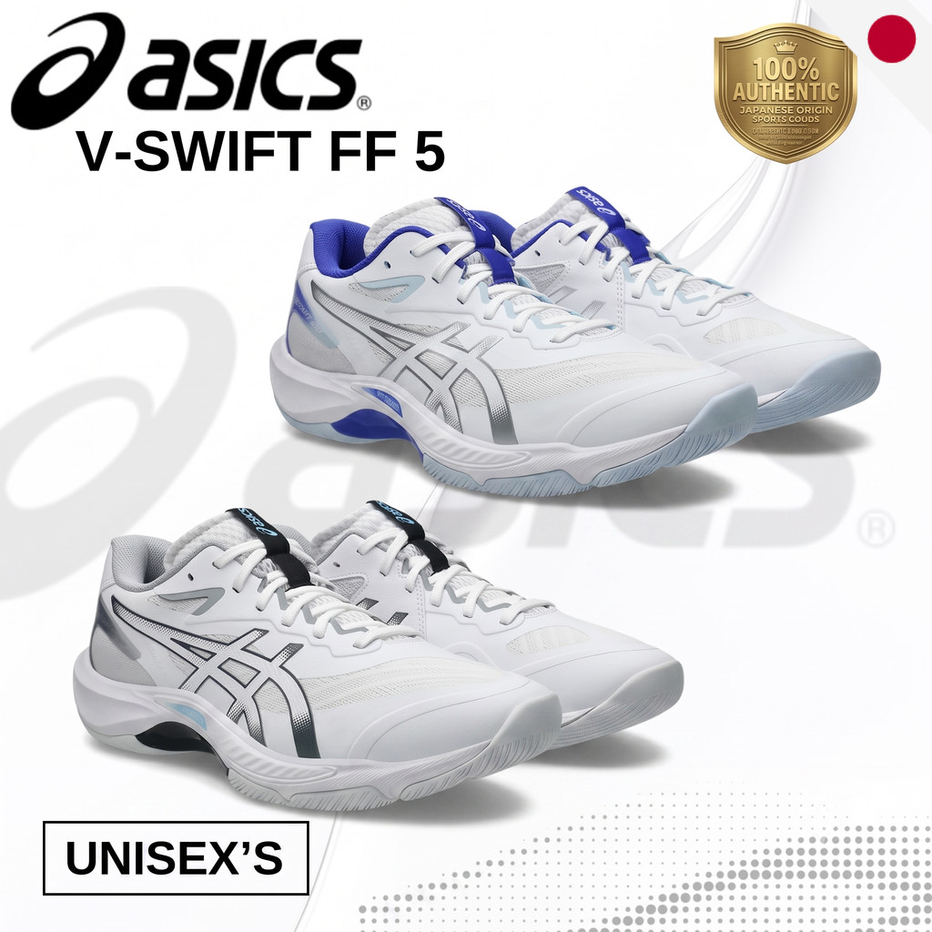 ASICS V-SWIFT FF 5 Unisex Volleyball Shoes | Japan Indoor Court Cushion Basketball Sneaker 1053A073