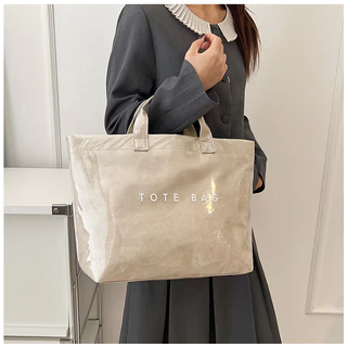 อินเทรนด์ High-End หญิงกระเป๋าใหม่ Casual Commuter กระเป๋าถือขนาดใหญ่ความจุ All-Match Tote กระเป๋า