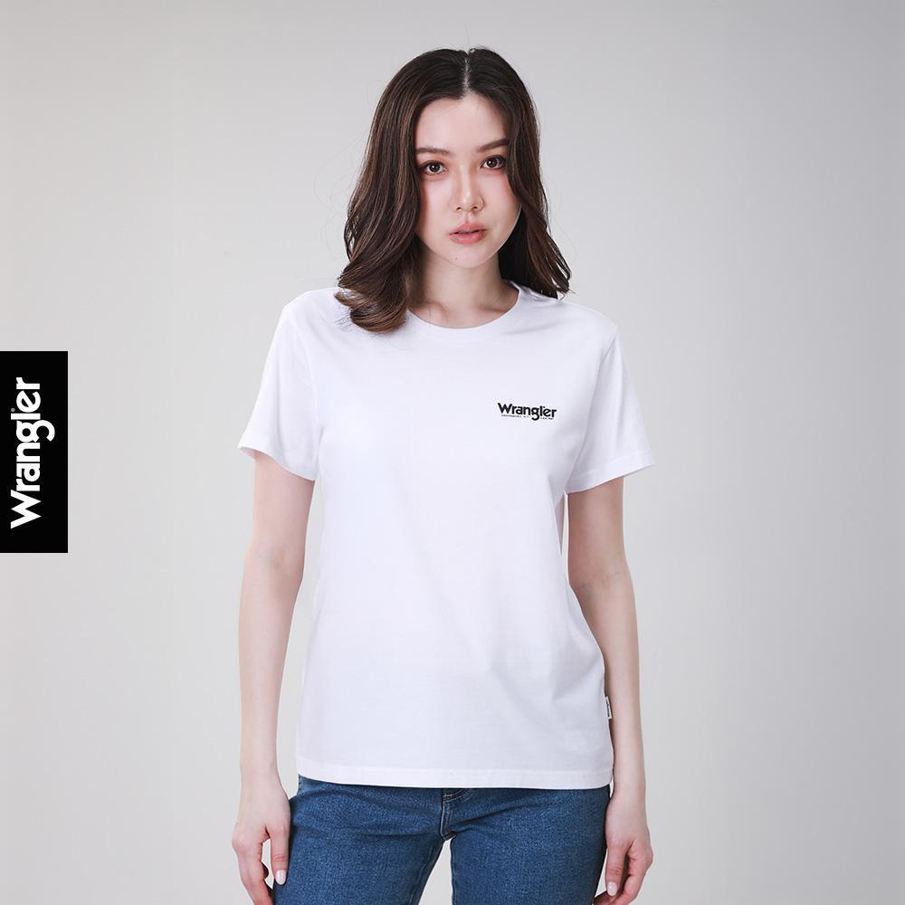 WRANGLER เสื้อยืดแขนสั้นผู้หญิง รุ่น WR SC26WTSSC12 สีชมพู