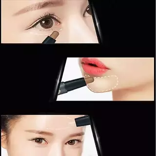 คอนทัวร์ สติ๊ก Contourคอนทัวร์หน้าไฮไลท์เฉดดิ้งแบบหัวไฮไลท์แท่ง รูปทรงปากกาจมูกแท่งเงาสว่างขึ้น-1002