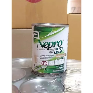 Nepro เนบโปร เอชพี ชนิดน้ำ วานิลลา 237 มล. 24 กระป๋อง Nepro HP Liquid Vanilla 237ml 24 Tins สำหรับผู้ป่วยล้างไต
