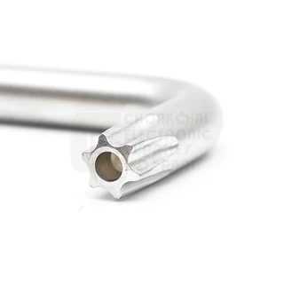 Whirlpower ประแจ L TORX Security หัวท๊อกซ์ 6แฉก แบบมีรู ขนาด T6 T7 T8 T9 T10 T15 T20 T25 T27 T30 T40 T45 T50 Taiwan