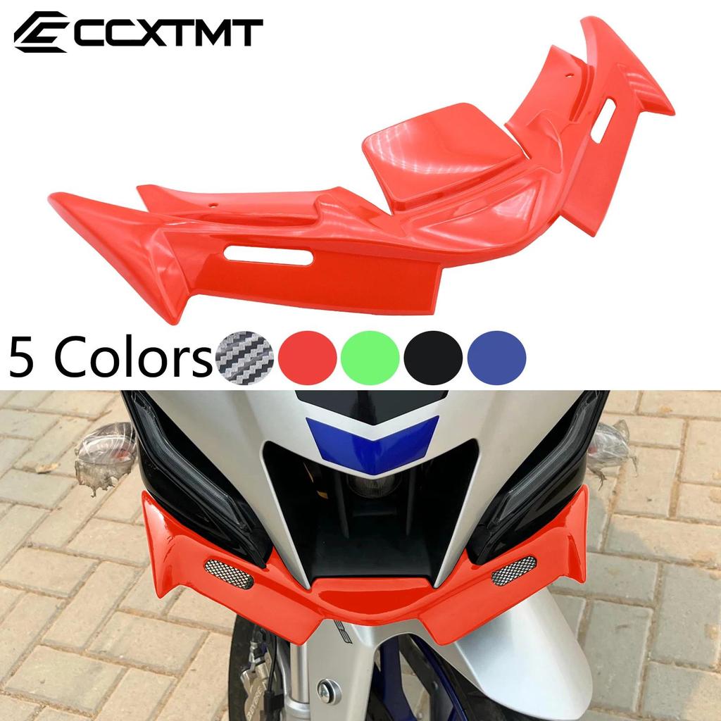 CC Front Fairing Spoiler For Motorcycles Wingtip Spoiler For Yamaha R125 R15M R15 V4 2021 2022 2023 