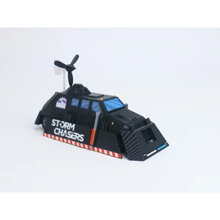 Delta Force Tiv2 ของเล่น Storm Chaser รถรุ่นรถ DIY 3D การพิมพ์เคลื่อนย้ายได้ของเล่น