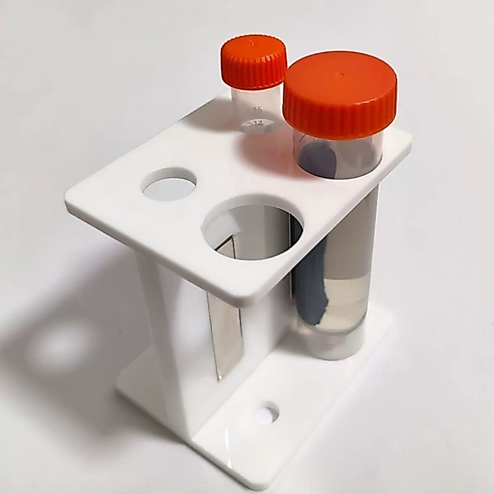 Laboratory Strong Magnetic Separator for 15ml & 50ml Centrifuge Tubes  N52 Neodymium Magnet, 4 Well
