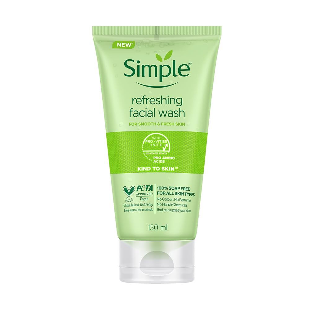 Simple Kind to Refreshing Facial Wash Gel ,150 ml (5 ออนซ์) 9SOJ
