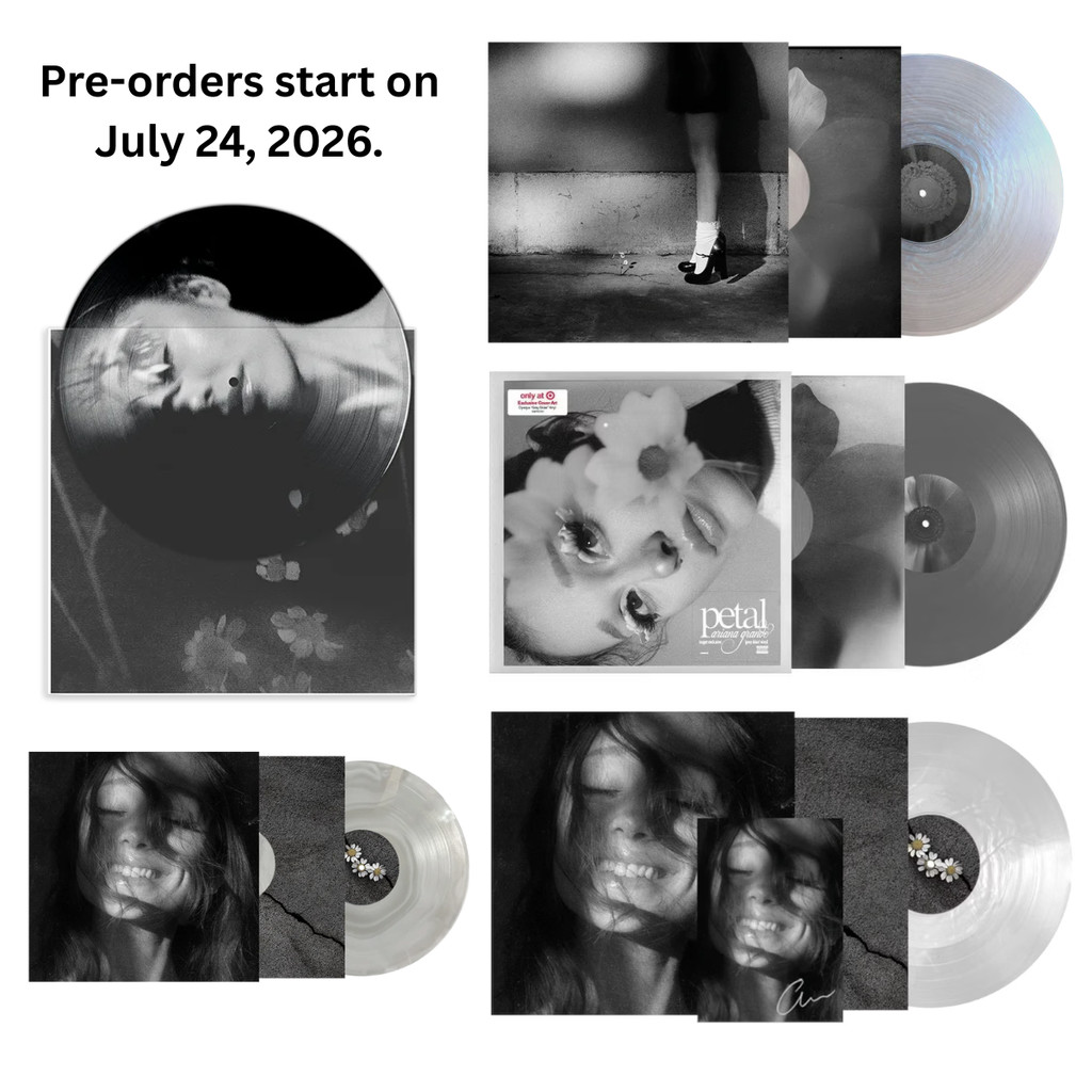 Preorder🔥 แผ่นเสียง Vinyl CD Ariana Grande - Petal Vinyl ไวนิล LP  [ใหม่และซีล SS]