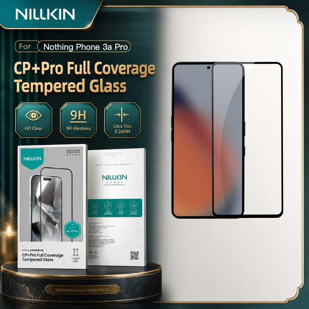 NILLKIN ฟิล์มกระจก สำหรับ Nothing 3a Pro กันรอยขีดข่วน ป้องกันรอยนิ้วมือ FM5002