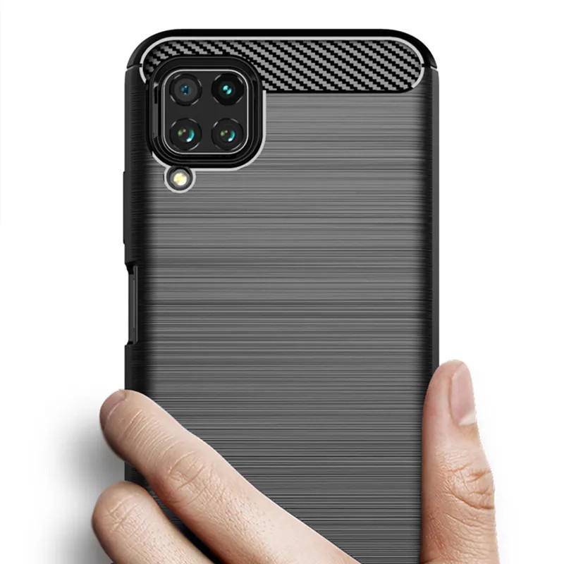IPAKY CASE HUAWEI P40 LITE / P40 PRO CASE คาร์บอน RUGGED ARMOR ANTI SHOCKPROOF