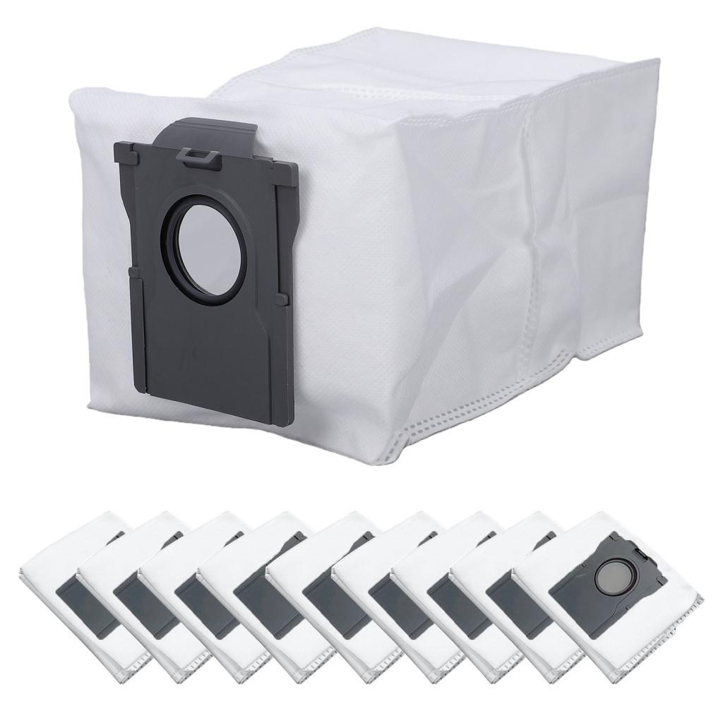 Dajrrhd 10 แพ็คถุงเก็บฝุ่นเหมาะสําหรับ Dreame L10s Ultra Gen 2/Gen3/X40/X50 Ultra/ Pro ความร้อน /L40