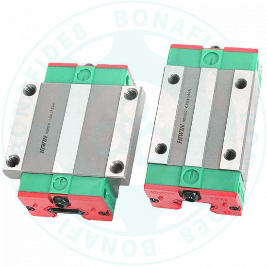HIWIN รางนําทางเชิงเส้น Slider รางนําทาง Slider HGH15 HGH20 HGH25 HGH35 HGW20 HGW25 HGW35 HGW45 CA C