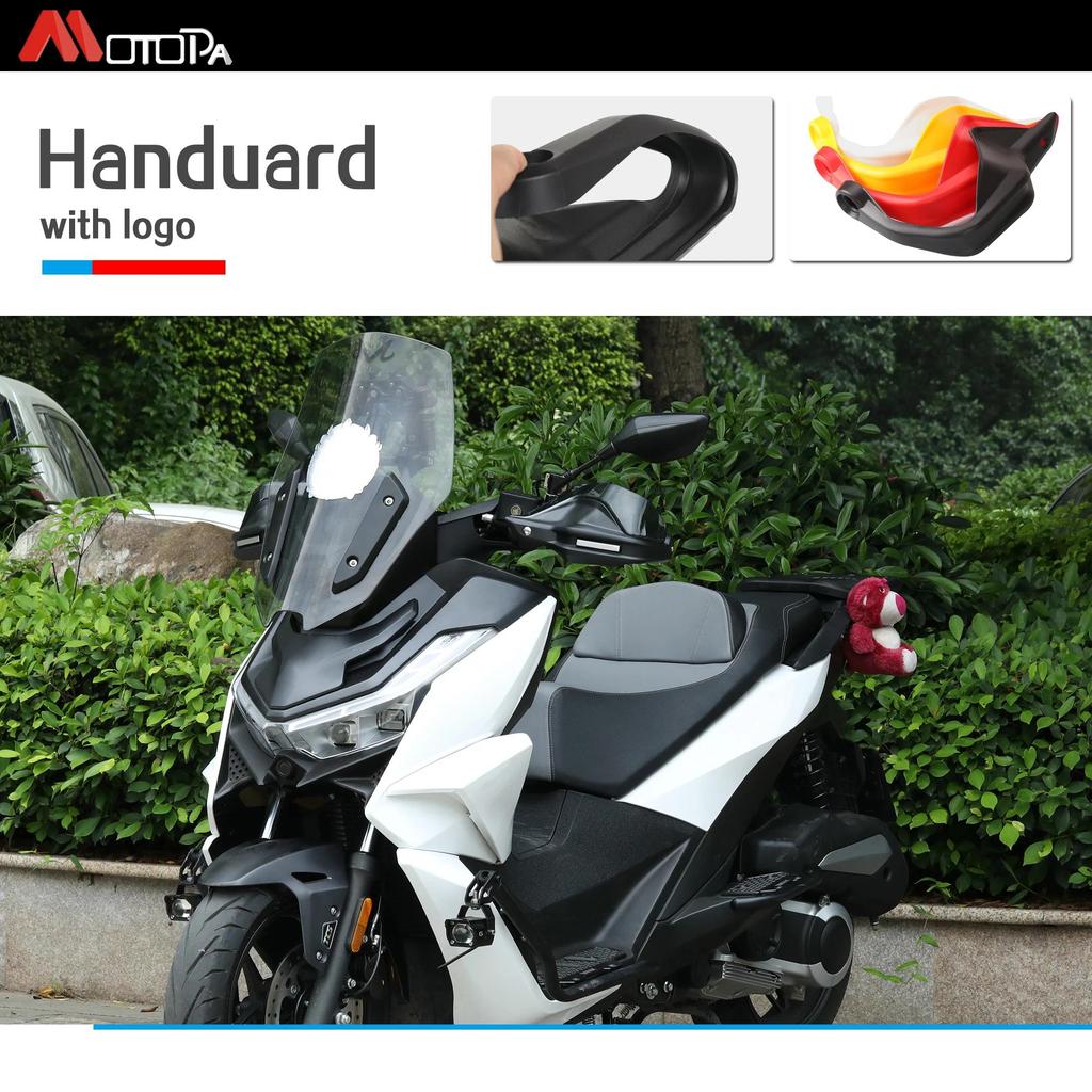 qการ์ดแฮนด์มอเตอร์ไซค์ ป้องกันมือ สำหรับ Loncin SR4 MAX SR4MAX SR4-MAX 2022-2025