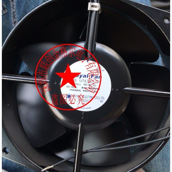 [พัดลมระบายความร้อนพร้อมสต็อก] TYPE UT670D-TP 100VT670D 100V T670DG-2 200V พัดลม ROYAL ของแท้จากญี่ป