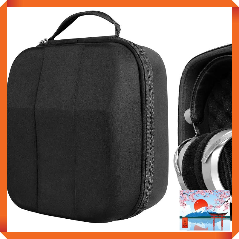 Geekria Case Compatibility Shield Headphone Case Hard Case Travel Hard Shell Case for HiFiMAN HE6se,