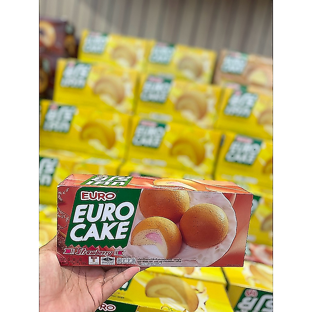 EURO CAKE รส Strawberry (สตรอว์เบอร์รี่) 🍓