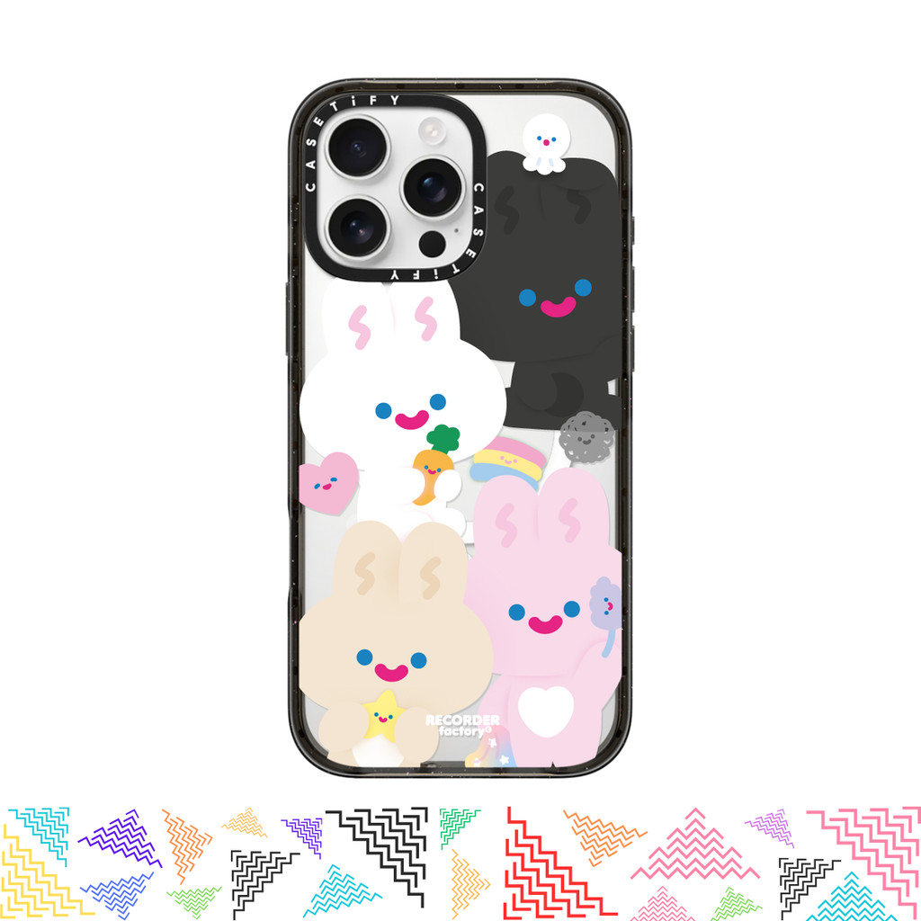 เคสมือถือ CASETiFY | TOGETHER [RECORDER factory] For iPhone แท้ พร้อมส่ง เคสกันกระแทก