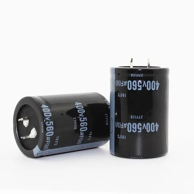 400V560UF ตัวเก็บประจุอลูมิเนียมอิเล็กโทรลีติค 560uf 400v 35x50MM