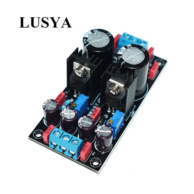 DIY LM317 LM337 DC ปรับตัวควบคุมแหล่งจ่ายไฟโมดูลบอร์ดบวกและลบสามารถปรับได้ Y