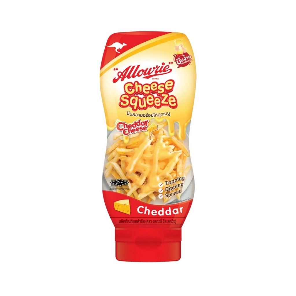 อลาวรี่ ชีสสควีซ Allowrie Cheese Squeeze 310g.