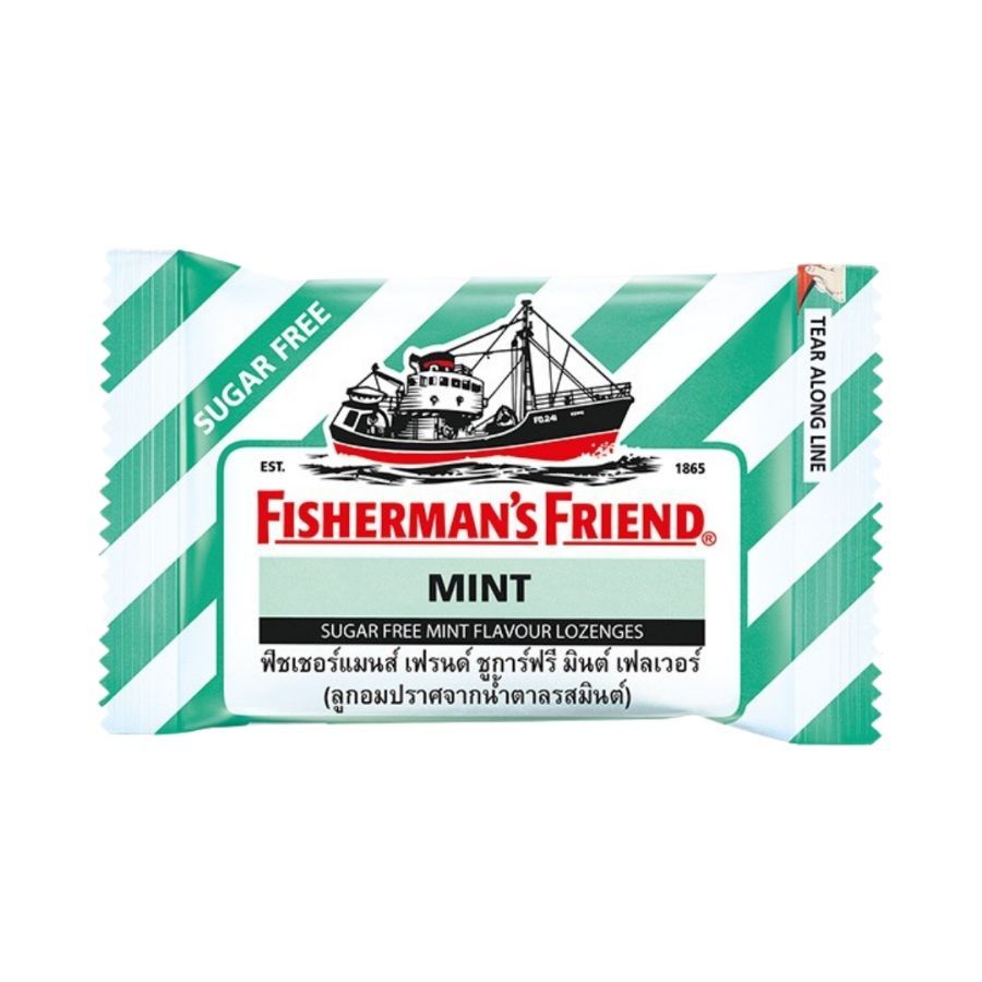 ฟิชเชอร์แมนส์ เฟรนด์ มิ้นต์ Fisherman’s Friend Mint 22g.