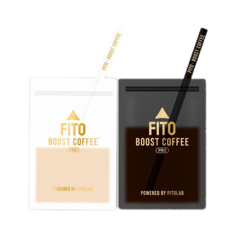 แป้งใหม่จํากัดซื้อ FITO Black White Bandage Arabica Classic American Coffee Total 4 Bags New Powder 