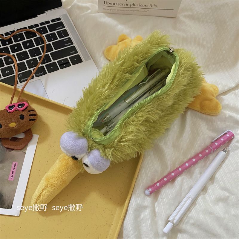 KIWI กล่องดินสอ New Zealand Country Bird KIWI ตุ๊กตาของเล่นตุ๊กตา KIWI Bird กล่องดินสอกระเป๋าเครื่อง