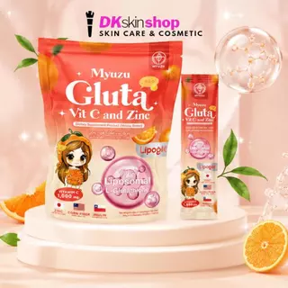 มิวซุ กลูต้า วิตซี และ ซิงค์ ผลิตภัณฑ์เสริมอาหาร Myuzu Gluta Vit C and Zinc Dietary Supplement Product (10g. x 15 ซอง)