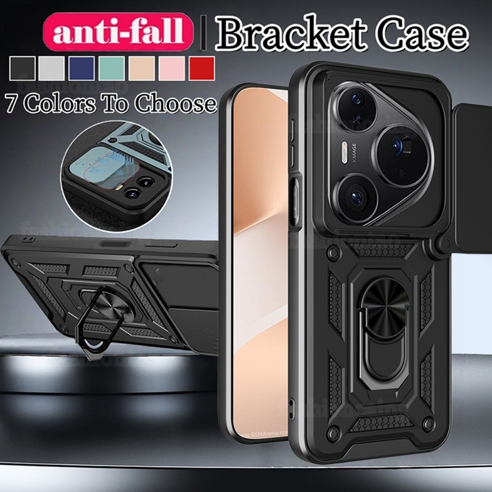ปลอกสําหรับ Huawei Pura 90s Pro Max Pura90sProMax Pura90s 90 s 90sPro 90sProMax 2026 โลหะแหวนยึดเคสโทรศัพท์ Push-Pull กล้องกันกระแทกฮาร์ดปกหลัง
